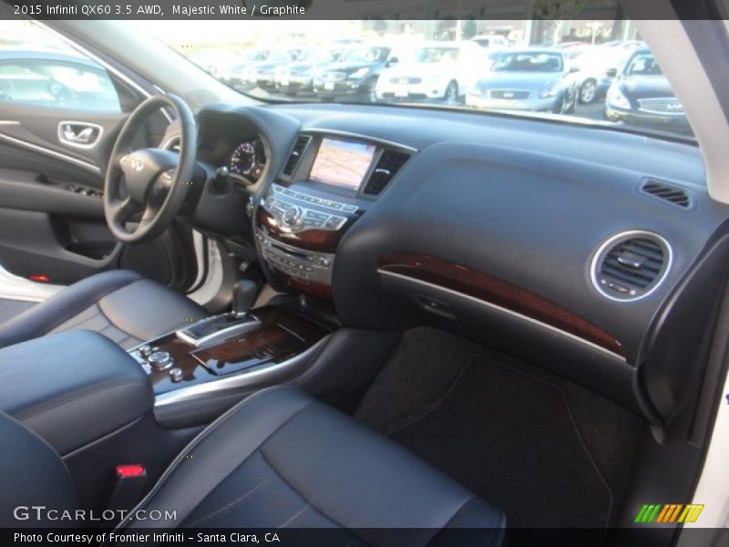 Dashboard of 2015 QX60 3.5 AWD