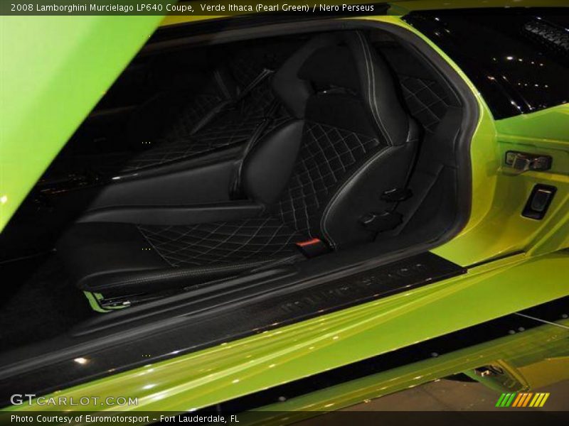 Verde Ithaca (Pearl Green) / Nero Perseus 2008 Lamborghini Murcielago LP640 Coupe