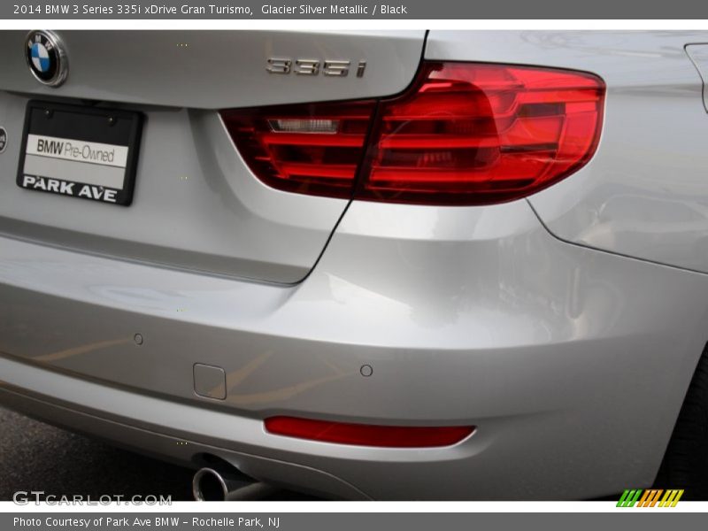 Glacier Silver Metallic / Black 2014 BMW 3 Series 335i xDrive Gran Turismo