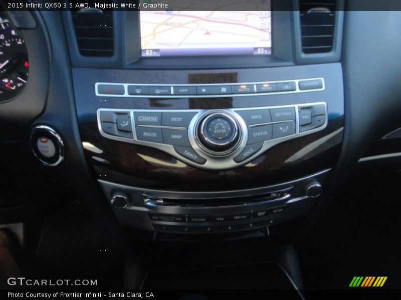 Controls of 2015 QX60 3.5 AWD