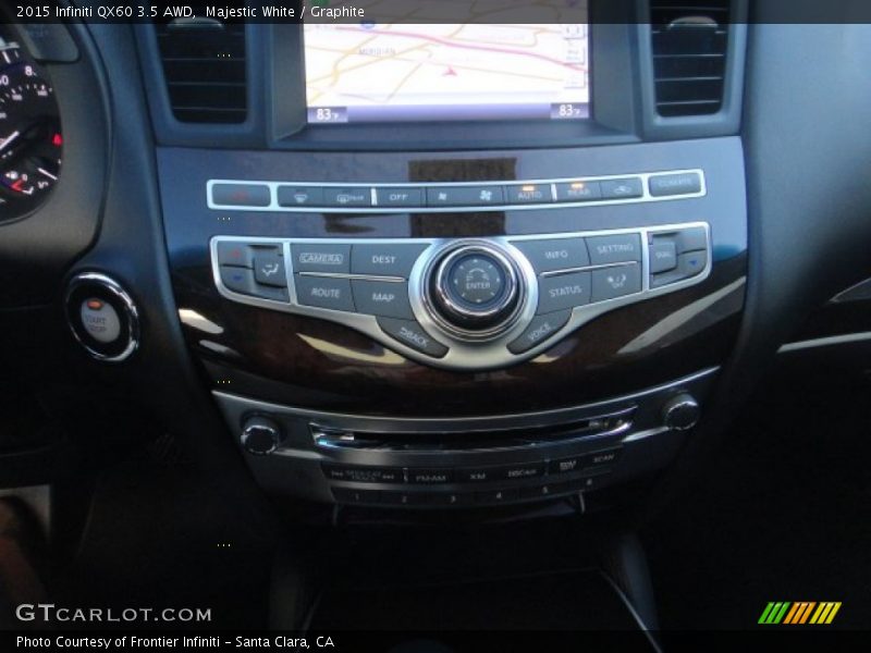 Controls of 2015 QX60 3.5 AWD