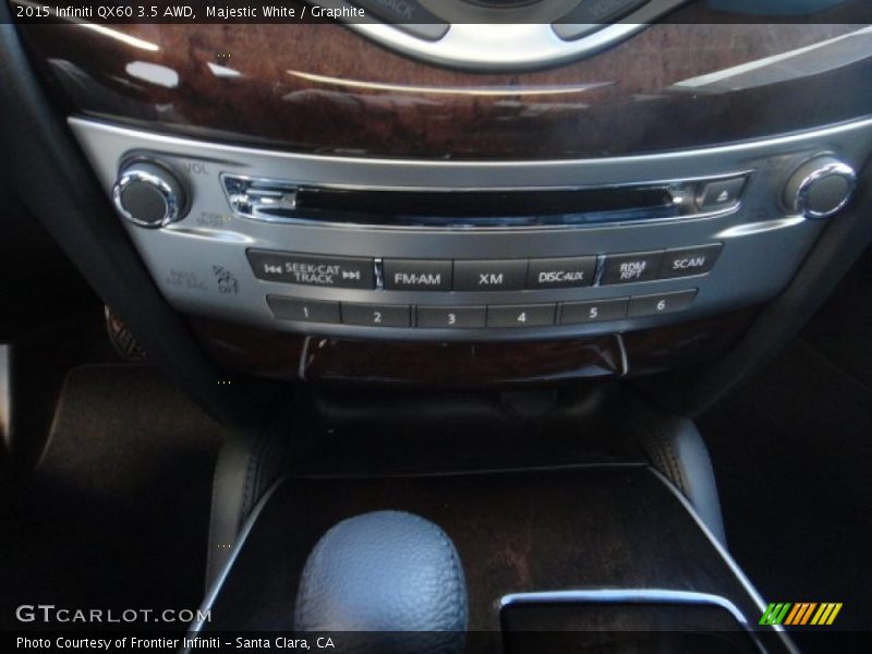 Controls of 2015 QX60 3.5 AWD