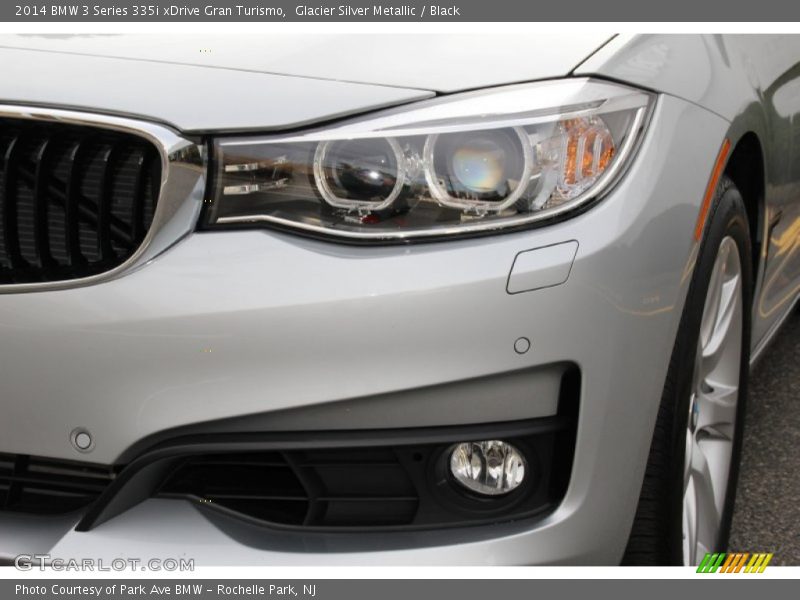 Glacier Silver Metallic / Black 2014 BMW 3 Series 335i xDrive Gran Turismo