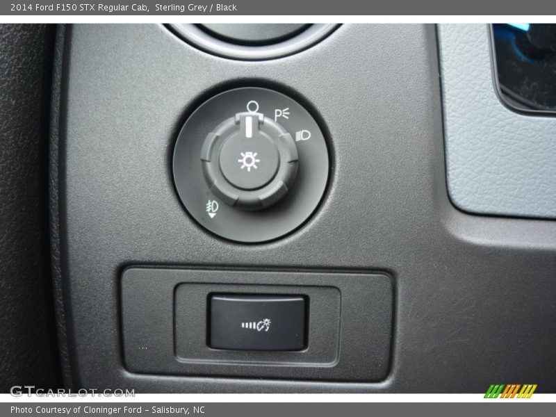 Sterling Grey / Black 2014 Ford F150 STX Regular Cab