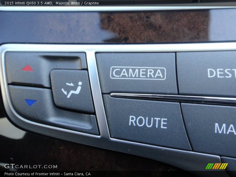 Controls of 2015 QX60 3.5 AWD