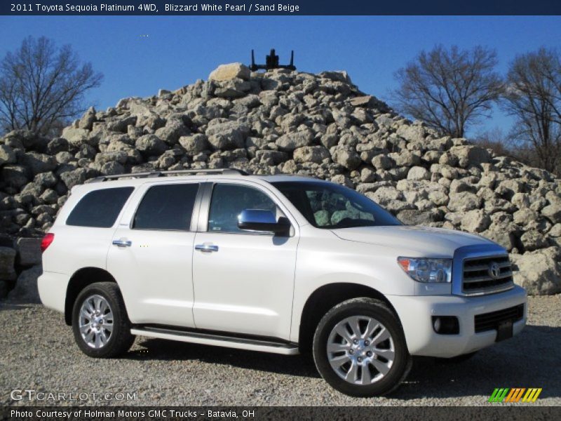  2011 Sequoia Platinum 4WD Blizzard White Pearl