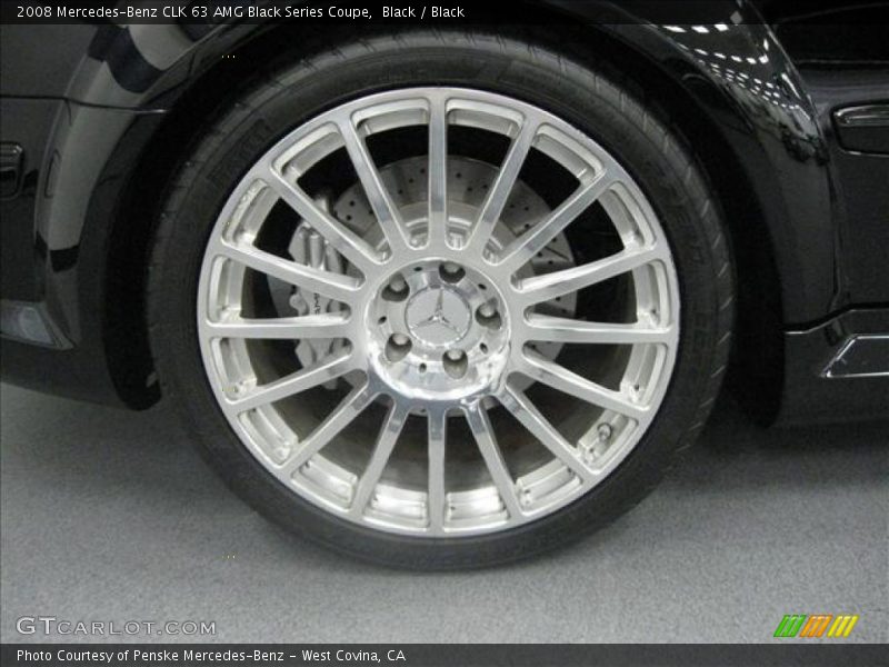 Black / Black 2008 Mercedes-Benz CLK 63 AMG Black Series Coupe