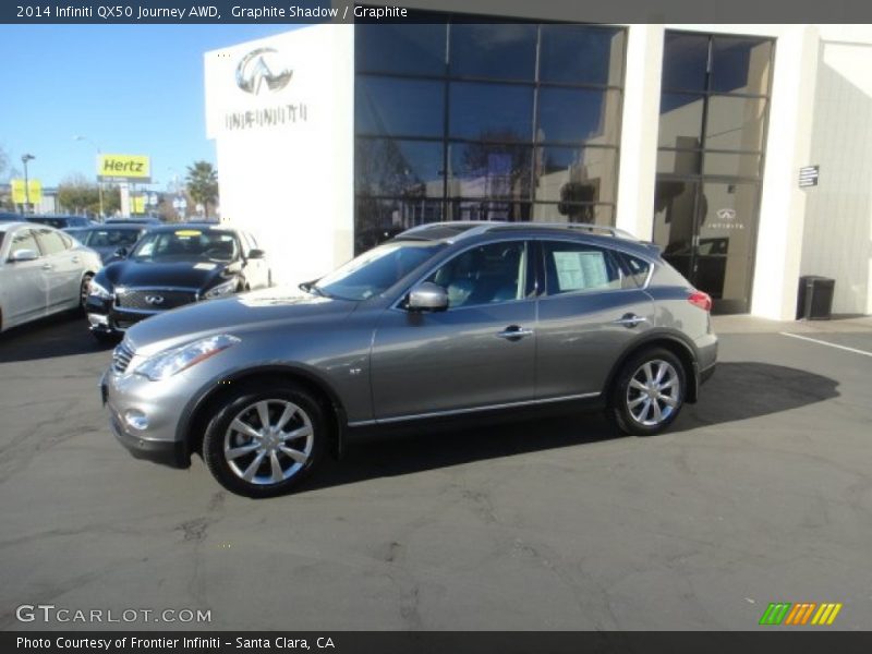 Graphite Shadow / Graphite 2014 Infiniti QX50 Journey AWD