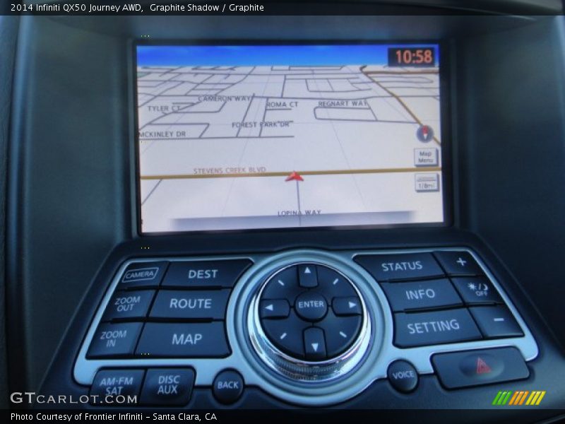 Graphite Shadow / Graphite 2014 Infiniti QX50 Journey AWD