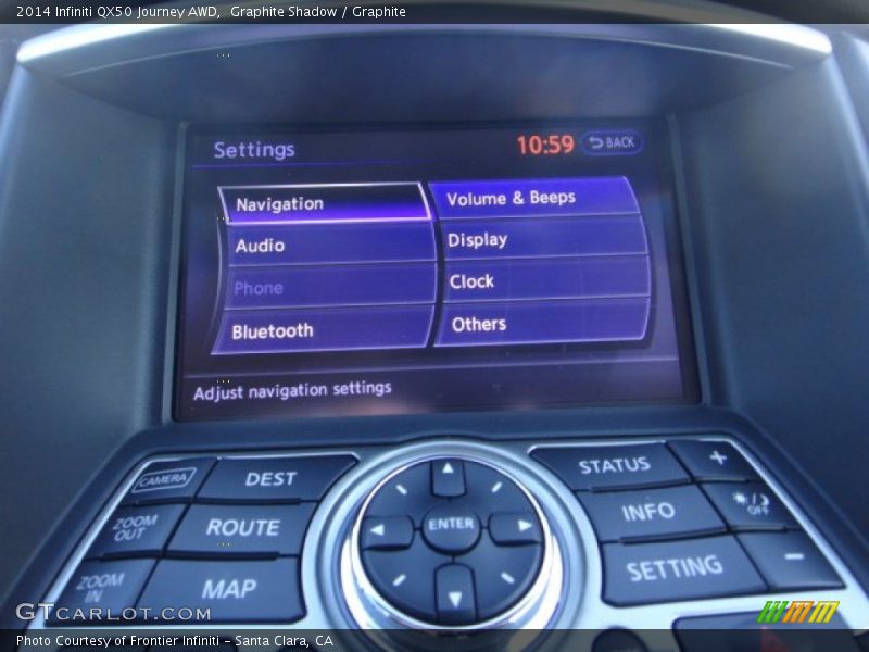 Graphite Shadow / Graphite 2014 Infiniti QX50 Journey AWD