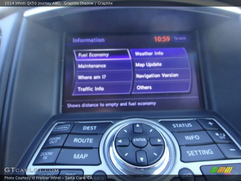 Graphite Shadow / Graphite 2014 Infiniti QX50 Journey AWD