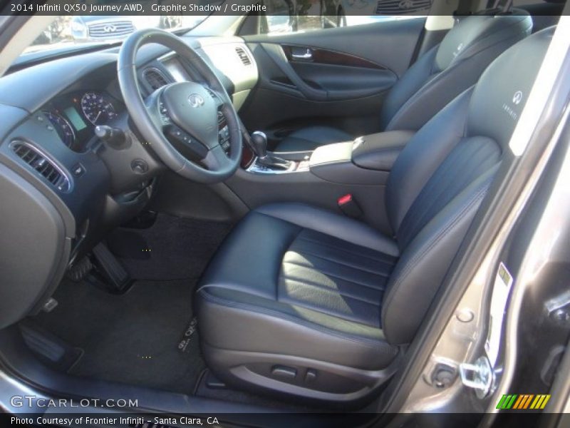 Graphite Shadow / Graphite 2014 Infiniti QX50 Journey AWD