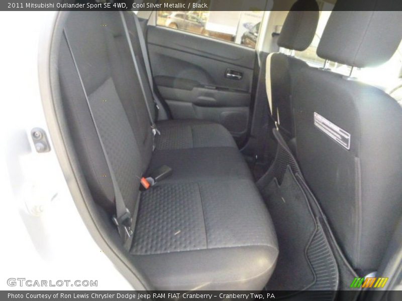 Cool Silver Metallic / Black 2011 Mitsubishi Outlander Sport SE 4WD