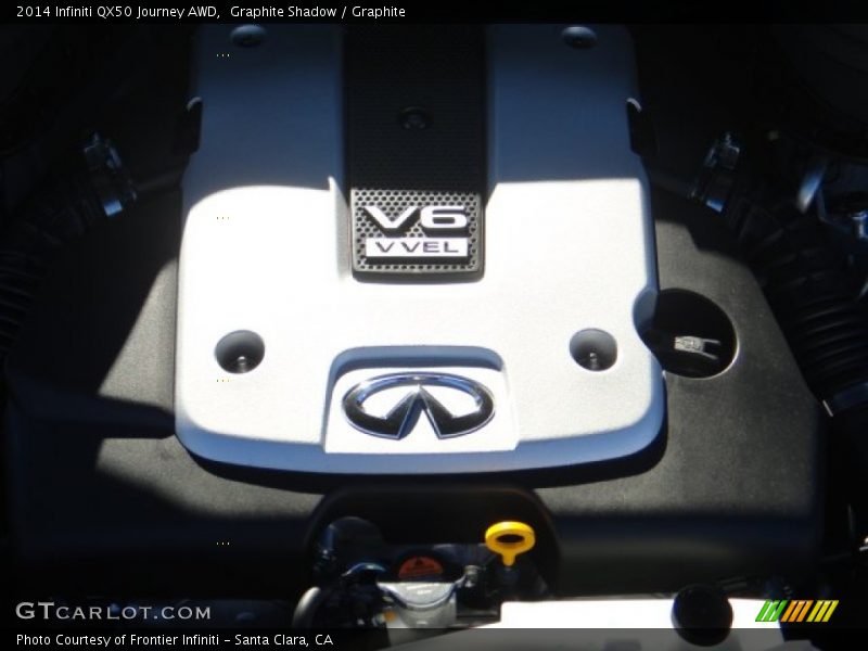 Graphite Shadow / Graphite 2014 Infiniti QX50 Journey AWD