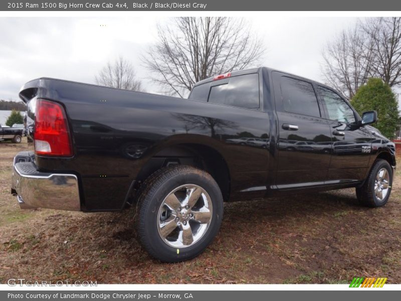  2015 1500 Big Horn Crew Cab 4x4 Black