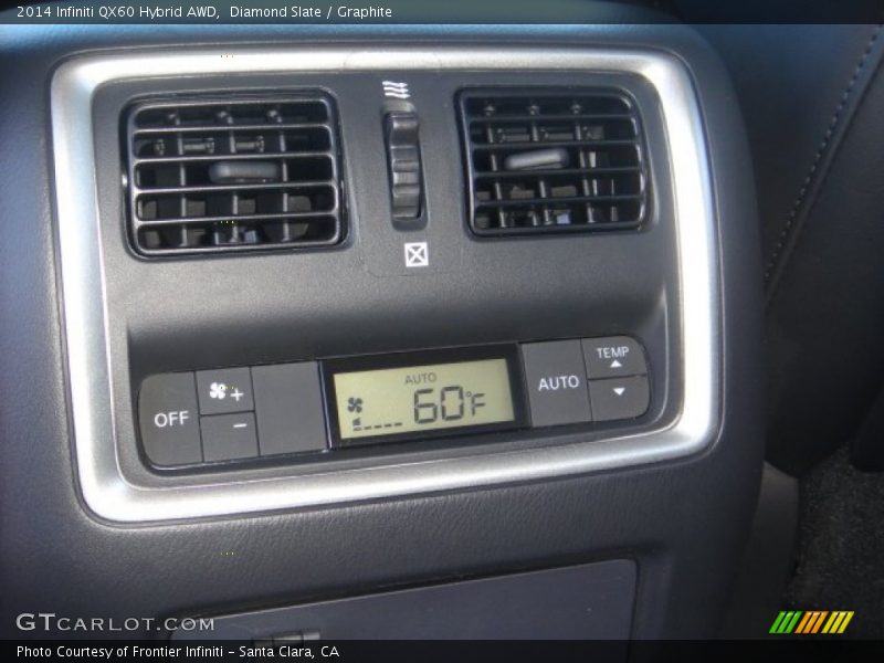 Diamond Slate / Graphite 2014 Infiniti QX60 Hybrid AWD
