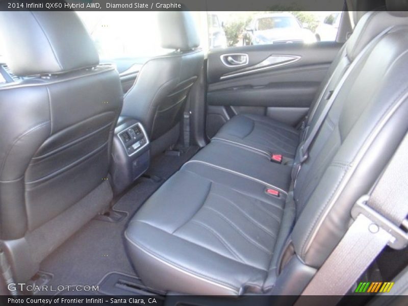 Diamond Slate / Graphite 2014 Infiniti QX60 Hybrid AWD