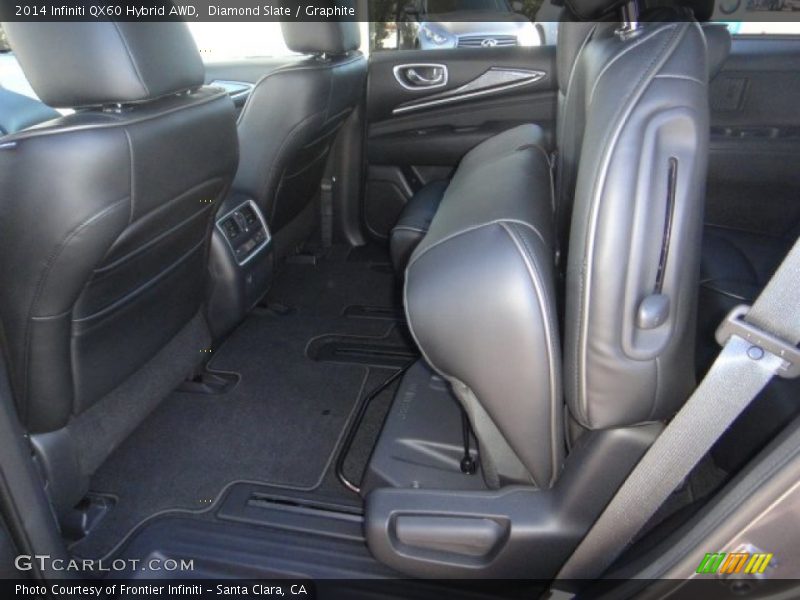 Diamond Slate / Graphite 2014 Infiniti QX60 Hybrid AWD