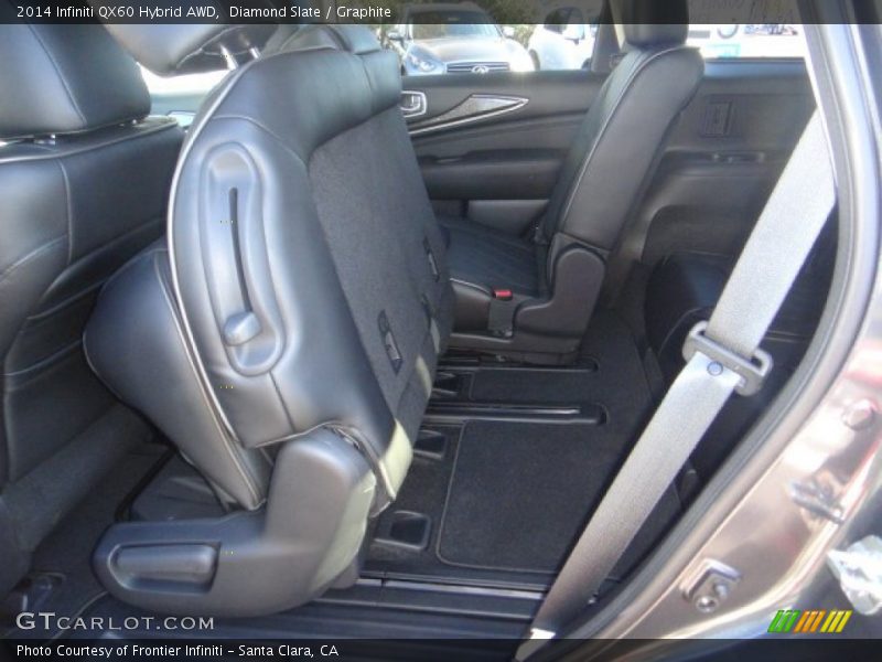 Diamond Slate / Graphite 2014 Infiniti QX60 Hybrid AWD