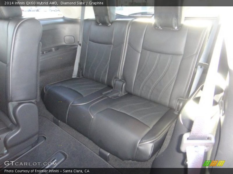 Diamond Slate / Graphite 2014 Infiniti QX60 Hybrid AWD