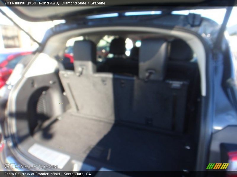 Diamond Slate / Graphite 2014 Infiniti QX60 Hybrid AWD