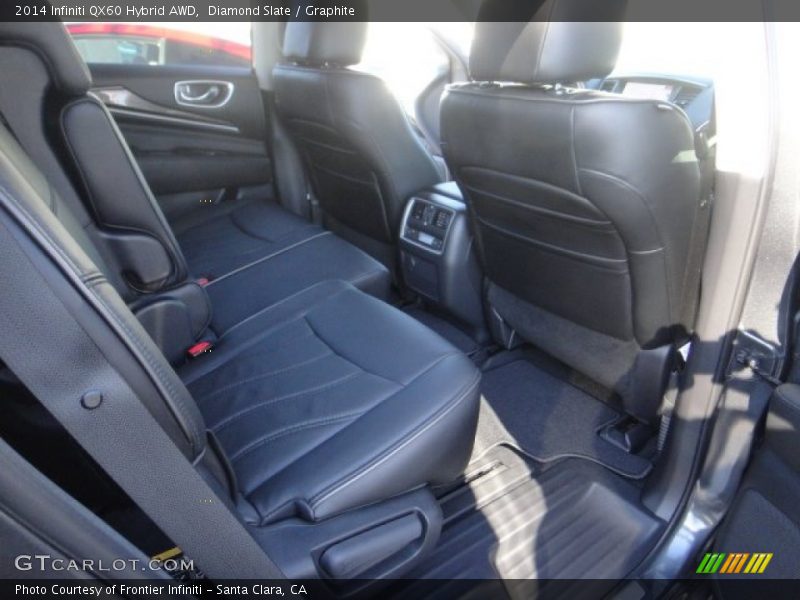 Diamond Slate / Graphite 2014 Infiniti QX60 Hybrid AWD