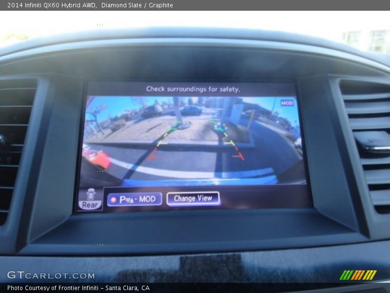 Diamond Slate / Graphite 2014 Infiniti QX60 Hybrid AWD