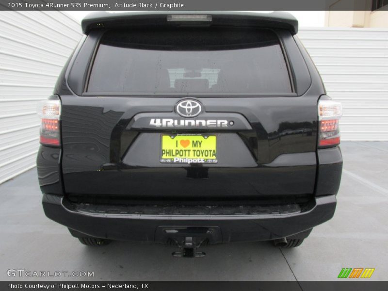 Attitude Black / Graphite 2015 Toyota 4Runner SR5 Premium