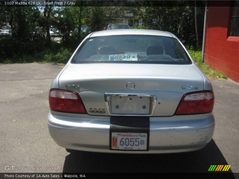 Silver Frost / Gray 2002 Mazda 626 LX