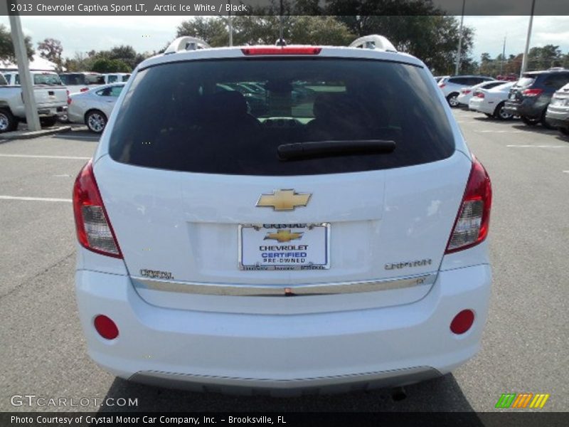 Arctic Ice White / Black 2013 Chevrolet Captiva Sport LT