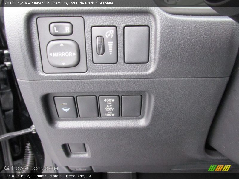 Attitude Black / Graphite 2015 Toyota 4Runner SR5 Premium