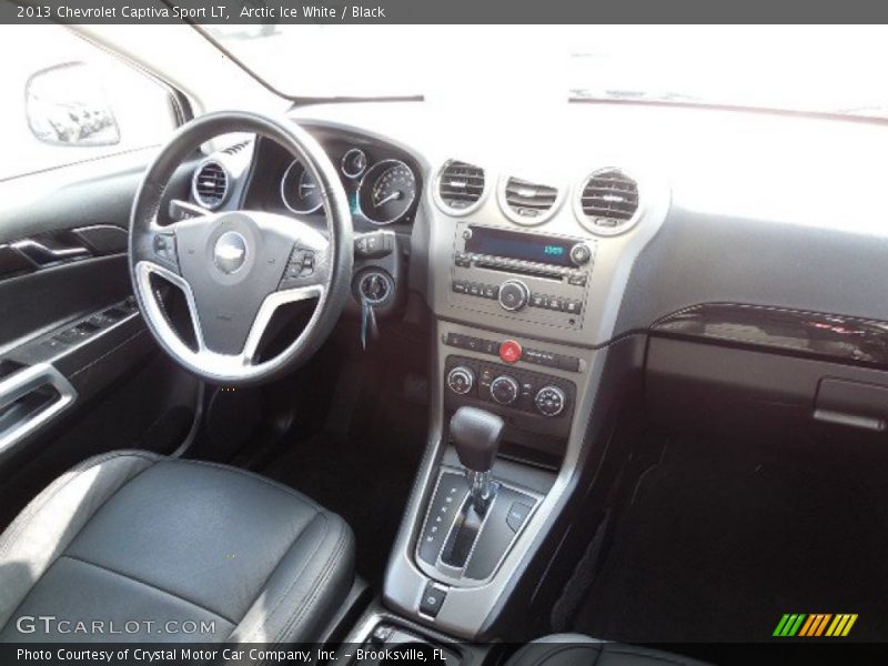 Arctic Ice White / Black 2013 Chevrolet Captiva Sport LT