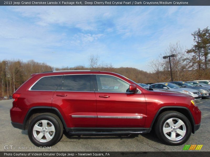 Deep Cherry Red Crystal Pearl / Dark Graystone/Medium Graystone 2013 Jeep Grand Cherokee Laredo X Package 4x4