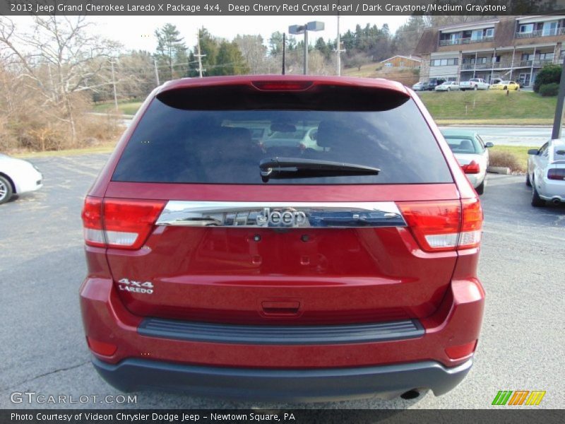 Deep Cherry Red Crystal Pearl / Dark Graystone/Medium Graystone 2013 Jeep Grand Cherokee Laredo X Package 4x4