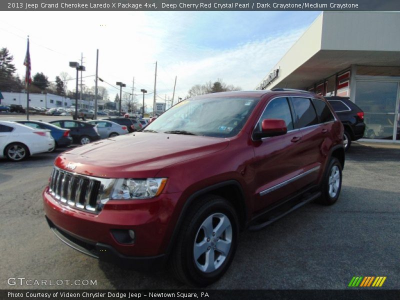 Deep Cherry Red Crystal Pearl / Dark Graystone/Medium Graystone 2013 Jeep Grand Cherokee Laredo X Package 4x4