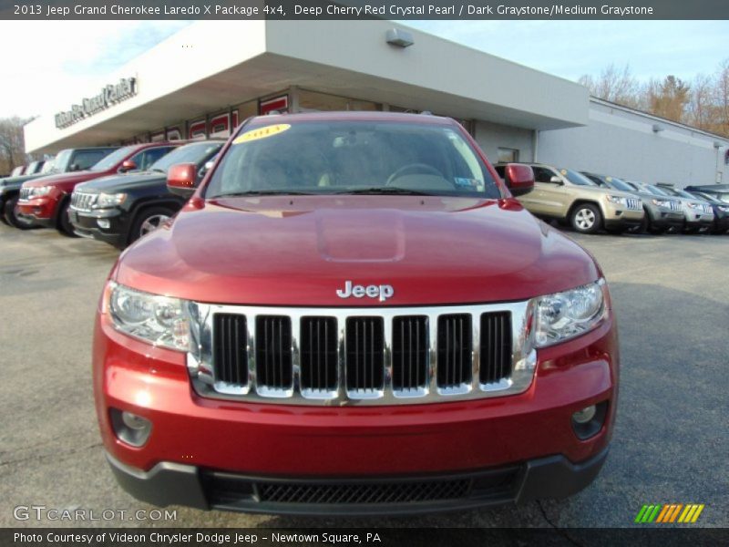 Deep Cherry Red Crystal Pearl / Dark Graystone/Medium Graystone 2013 Jeep Grand Cherokee Laredo X Package 4x4