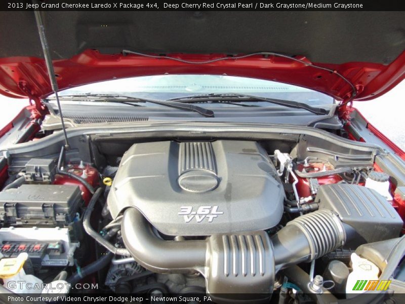 Deep Cherry Red Crystal Pearl / Dark Graystone/Medium Graystone 2013 Jeep Grand Cherokee Laredo X Package 4x4