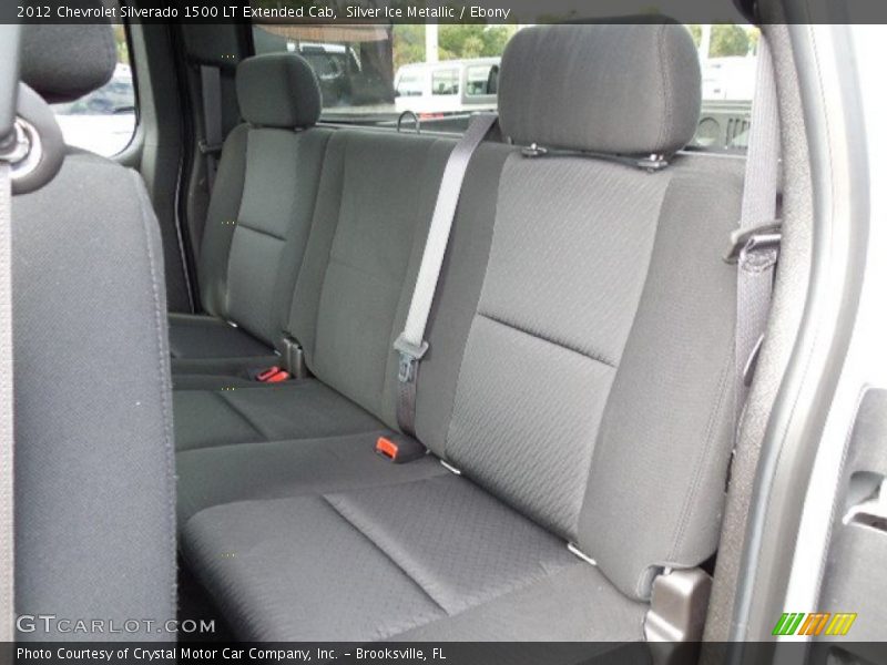 Rear Seat of 2012 Silverado 1500 LT Extended Cab