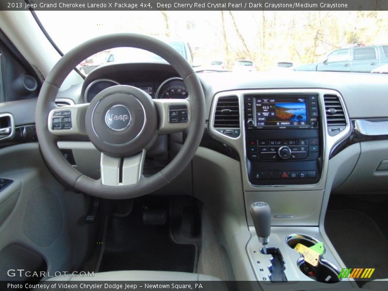 Deep Cherry Red Crystal Pearl / Dark Graystone/Medium Graystone 2013 Jeep Grand Cherokee Laredo X Package 4x4