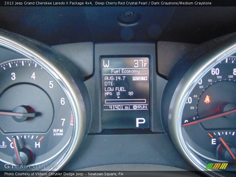Deep Cherry Red Crystal Pearl / Dark Graystone/Medium Graystone 2013 Jeep Grand Cherokee Laredo X Package 4x4