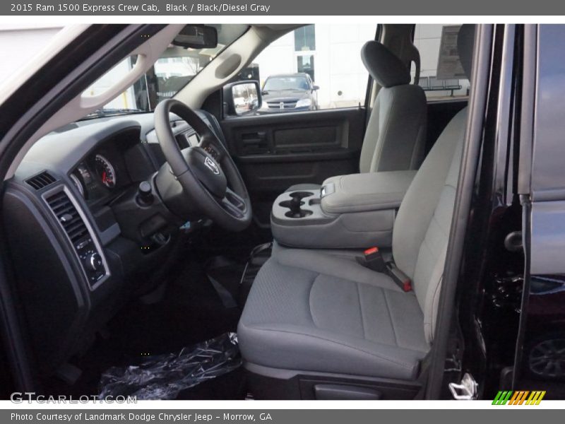 Black / Black/Diesel Gray 2015 Ram 1500 Express Crew Cab