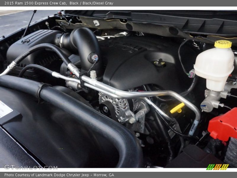 Black / Black/Diesel Gray 2015 Ram 1500 Express Crew Cab