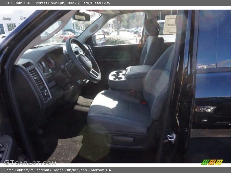 Black / Black/Diesel Gray 2015 Ram 1500 Express Crew Cab