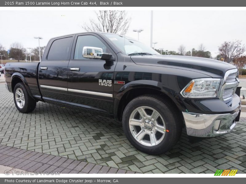 Front 3/4 View of 2015 1500 Laramie Long Horn Crew Cab 4x4