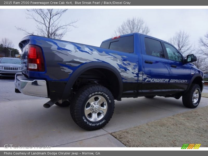  2015 2500 Powerwagon Crew Cab 4x4 Blue Streak Pearl