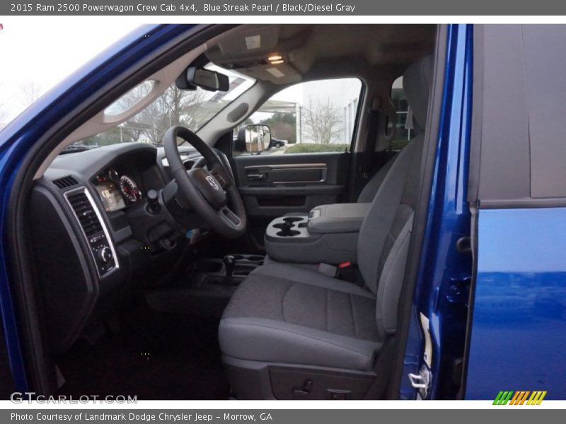  2015 2500 Powerwagon Crew Cab 4x4 Black/Diesel Gray Interior