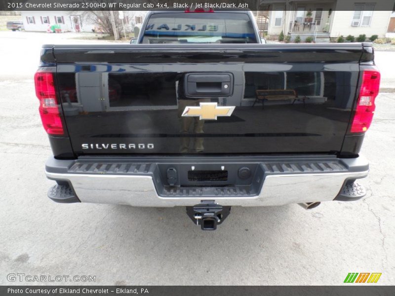 Black / Jet Black/Dark Ash 2015 Chevrolet Silverado 2500HD WT Regular Cab 4x4