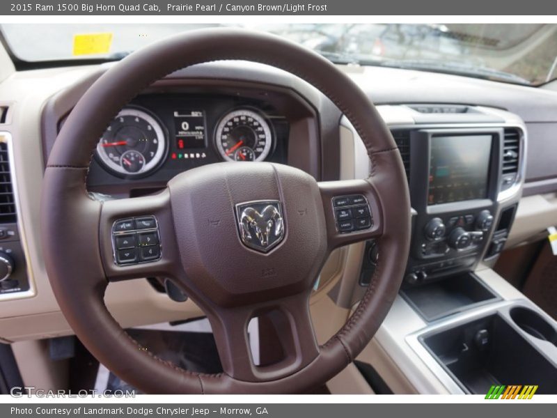  2015 1500 Big Horn Quad Cab Steering Wheel