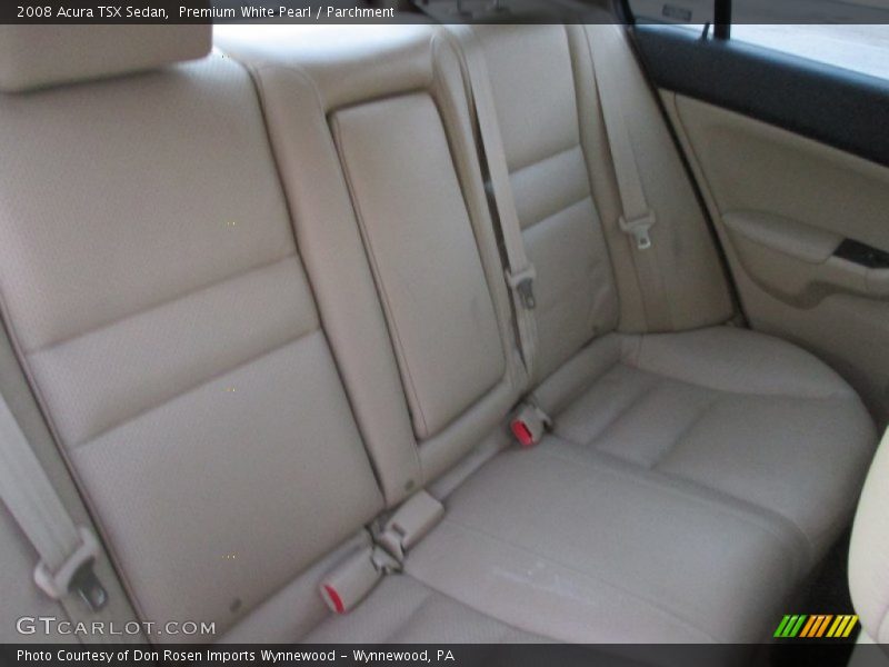 Premium White Pearl / Parchment 2008 Acura TSX Sedan
