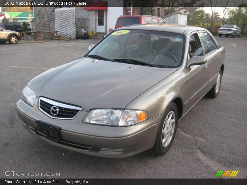 Driftwood Mica / Beige 2002 Mazda 626 LX